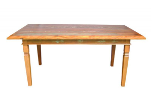 Mesa em madeira de demolição